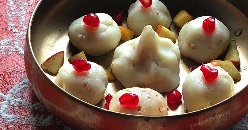  Pazha Kozhukattai| Fresh Fruit Kozhukattai Recipe  | Ganesh Chaturthi 2018 | Gluten Free And Vegan Recipe 