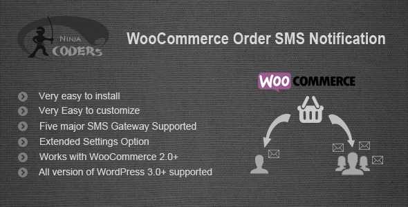 (Plugin) WooCommerce Order SMS Notification V1.8 - Cá»ng Äá»ng Chia Sáº»