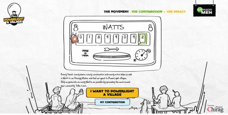 #PowerLightAVillage By @TheGarnierMan