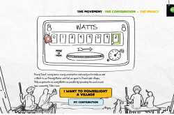 #PowerLightAVillage by @TheGarnierMan