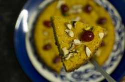 (Recipe) Mango Rava Cake - Eggless In Pressure Cooker | Kadchi.in