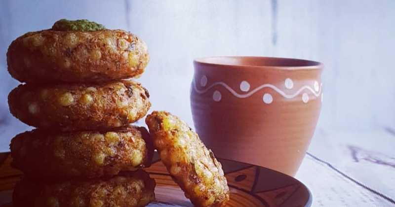  Sabudana Pakoda | Sabudana Vada | Crispy Sago Fritters | Vrat Recipe