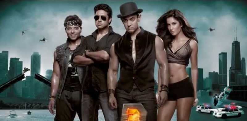  Sexy Katrina Kaif Burning Hot In New Dhoom 3 Poster