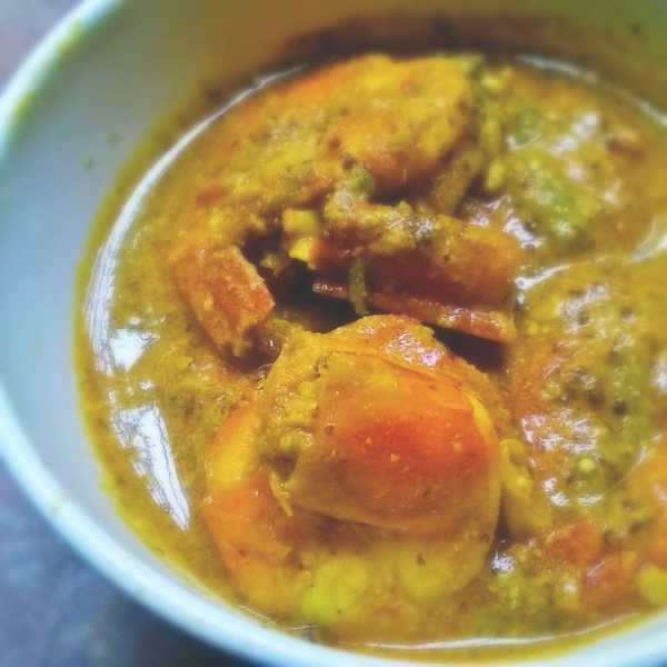~ Shrimps In Mustard Sauce ~