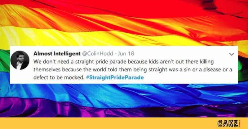‘Straight Pride’ Parade? I Think You Mean ‘Straight Shame’ Parade.