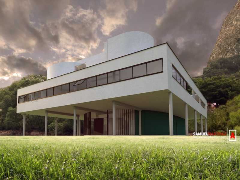 ভিলা স্যাভয় -আধুনিক স্থাপত্যের দিশারী ( Villa Savoye  -  Le Corbusier )