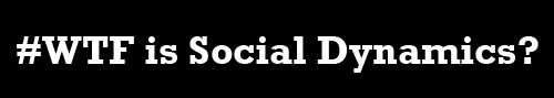 #WTF Is Social Dynamics - Do We Even Have A Freaking Idea?