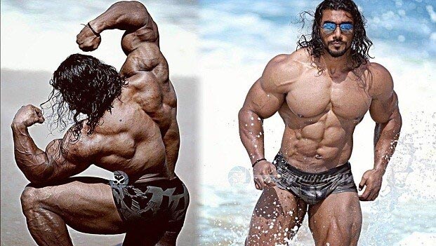 संग्राम चौगुने की बॉडी के आगे WWE सुपरस्टार भी फैल.... - Fadoo Post