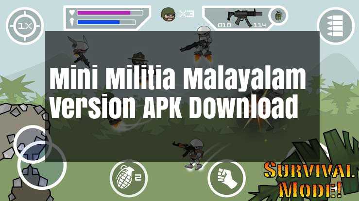 [apk] Download Mini Militia Malayalam Version With Unlimited Features - Mini Militia