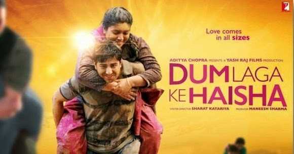 दम लगा के हईशा :तुमसे मिले दिल में उठा दर्द करारा (dam Laga Ke Haisha :movie Review)