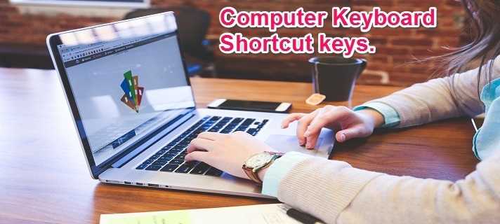 ৬০ টি কম্পিউটার কীবোর্ড শর্টকাট কোড এবং টেকনিক - (keyboard Shortcuts)
