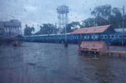 ... through the toughened float glass