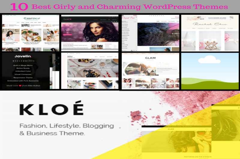 10 Best Girly And Charming WordPress Themes