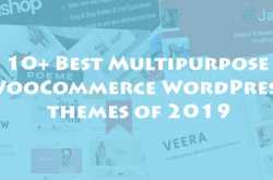10 Best Multipurpose WooCommerce WordPress themes of 2019 - SmallEnvelop