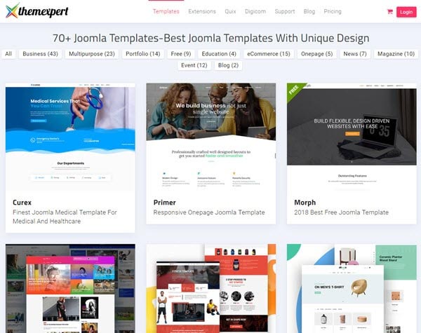 10 Best Place To Buy Premium Joomla Templates - CodeFear