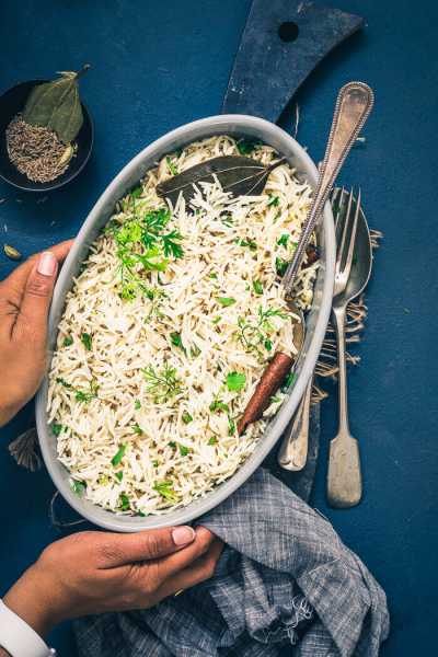 10 Minutes Perfect Jeera Rice Recipe { Indian Cumin Rice }