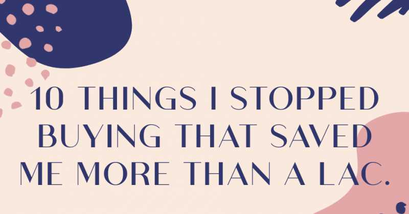 10 Things I Stopped Buying | Minimalism | Divya Toshniwal |