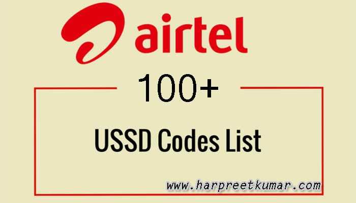 100+ Airtel USSD Codes List To Check Data Balance Usage & Offers