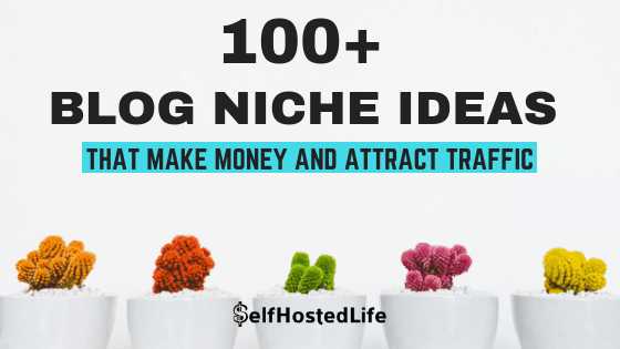 100+ Blog Niche Ideas To Start Blogging For Money