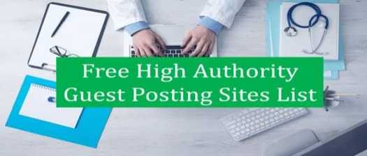 100% Free Guest Post Sites List 2019 | Real And Working Sites