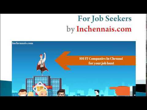100 + IT Companies In Chennai For IT Professionals And Freshers