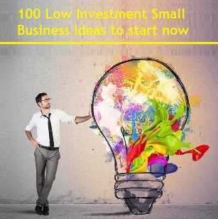 100 Low Investment Business Ideas To Start