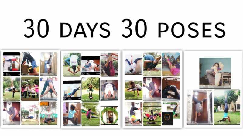 100 Yoga Poses For 100 Days Of Running - Wellthyfit