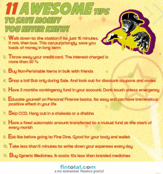 11 Awesome Tips To Save Money You Never Knew