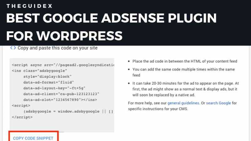 12 Best Google Adsense Plugins For WordPress To Integrate Ads In 2019