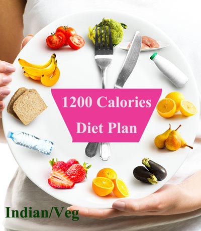 1200 Calorie Diet Plan For Weight Loss -Low Calorie Indian Diet
