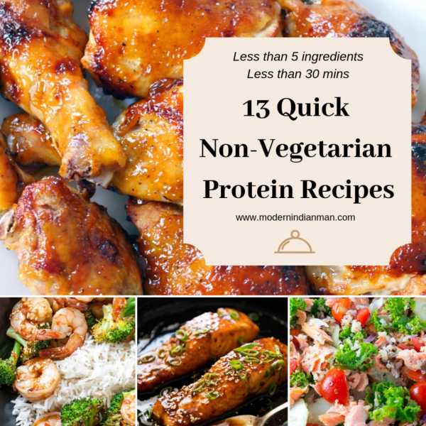 13 Quick Non-Vegetarian Protein Meals - Modern Indian Man