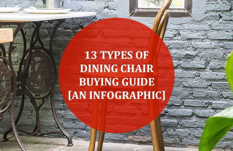 13 Types Of Dining Chair Buying Guide [An Infographic] - Interior Designology..
