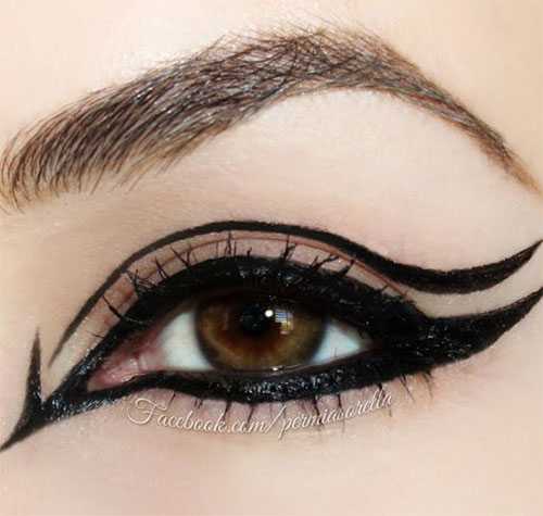 15+ Creative Eyeliner Styles, Looks & Ideas - NiceStyles