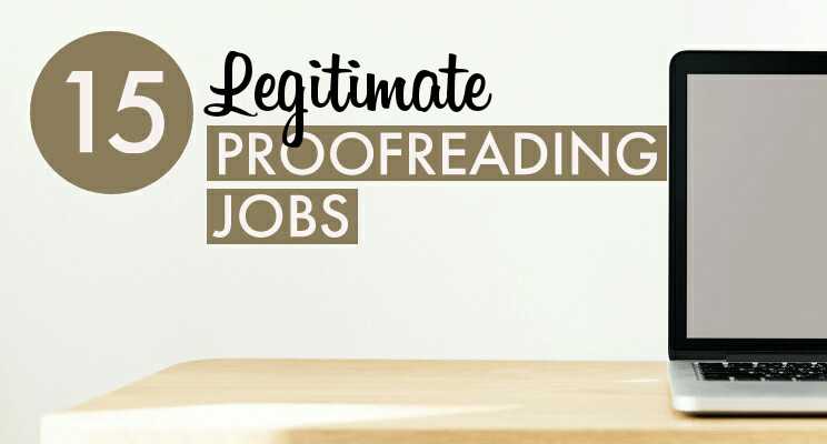 15 Legitimate Proofreading Jobs Online That Pays Upto $45/Hr - Lifez Eazy
