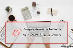 15 Lessons Jo Mene 5 Saal (Years) Ki Blogging Journey Me Seekha