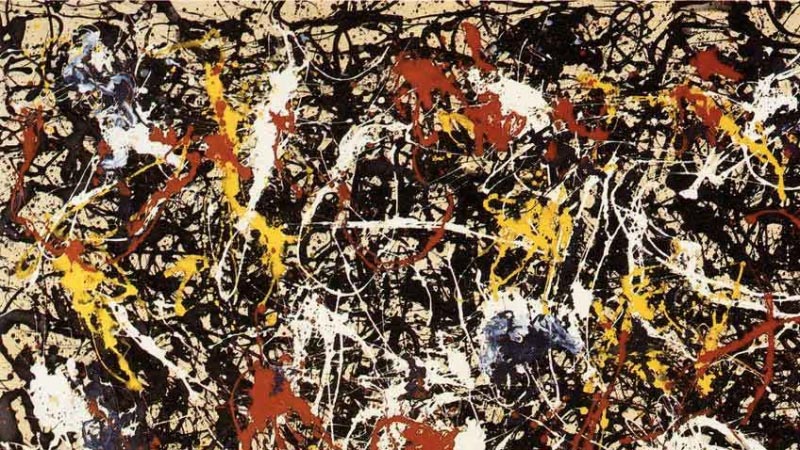 15 Most Famous Jackson Pollock Paintings - Abstract Expressionism