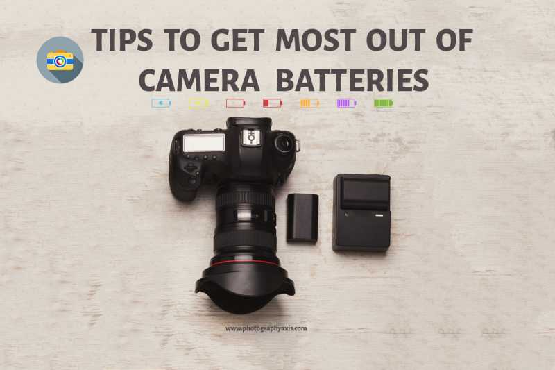 16 Tips To Get Most Out Of Camera Batteries - PhotographyAxis