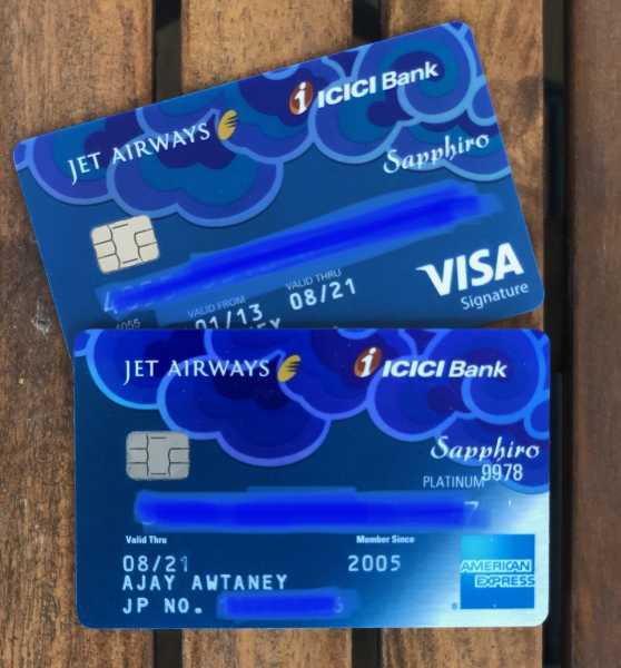 18K JPMiles For ICICI Jet Airways Sapphiro Credit Card! Signed Up Yet? - Live From A Lounge