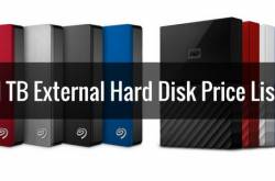 1TB External Hard Disk Price List in India 2018 | Brands & Prices