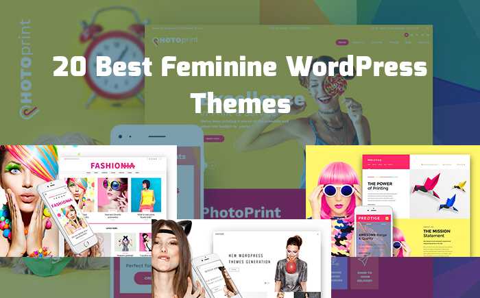 20 Best Feminine WordPress Themes 2017 - SmallEnvelop