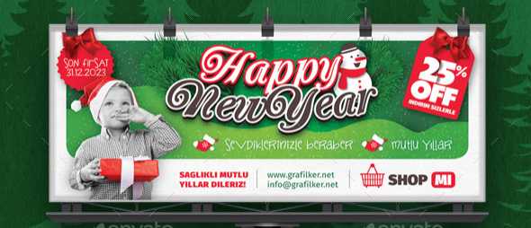 20 Cool Christmas Product Sale Signage Templates