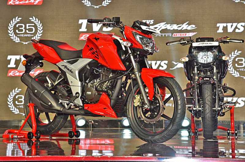 2018 TVS Apache RTR 160 Price(INR 81K-90K), Specification,Mileage - AutoRetina