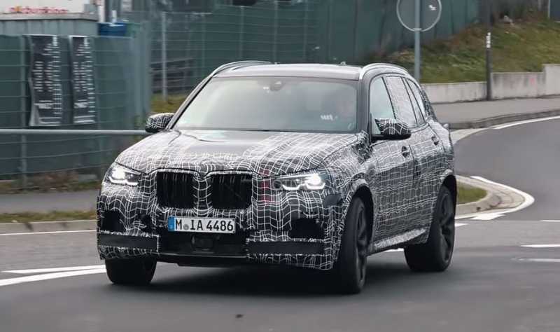2019 BMW X5 M Spy Photos And Video