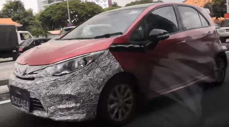 2019 Proton Iriz Facelift Spotted