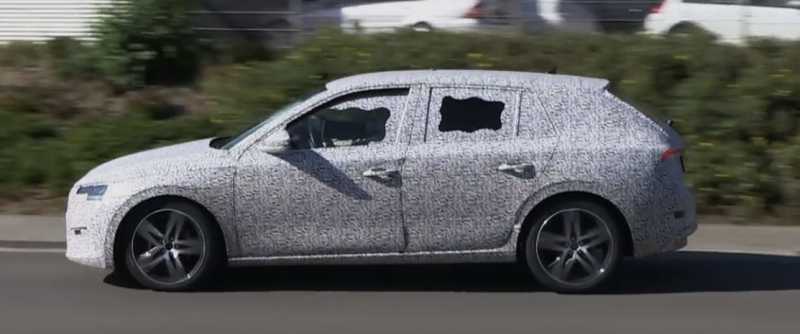 2019 Skoda Rapid Replacement Spied