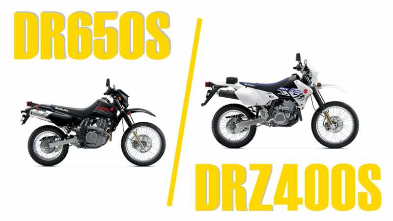 2019 Suzuki DR650S Vs DRZ400S | On Sale Now! - Autopromag