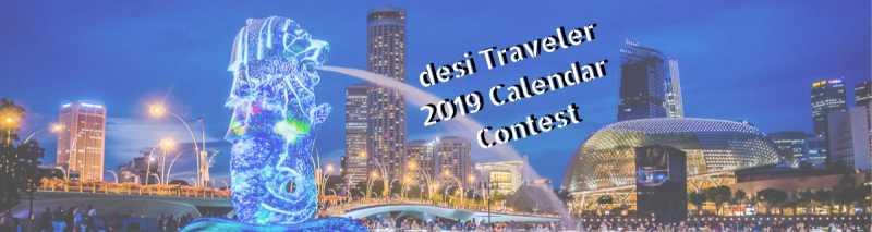 2019 Desi Traveler Calendar Contest With Unhotel