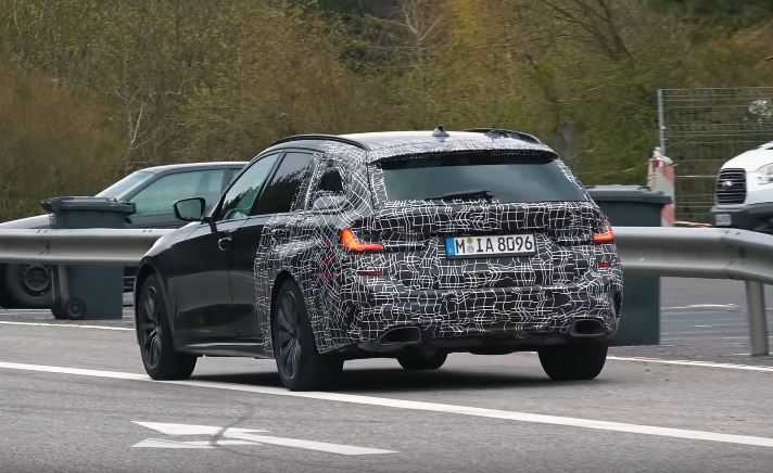 2020 BMW M340i TOURING (G21) SPIED TESTING