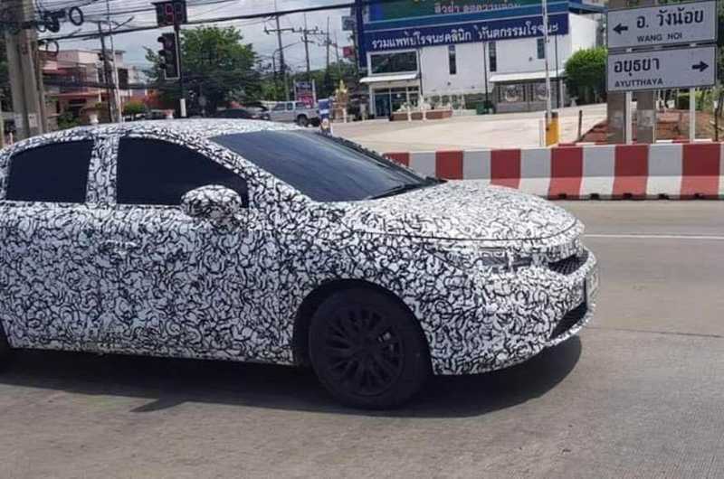 2020 Honda City Spied In Thailand - AutoTalk - India
