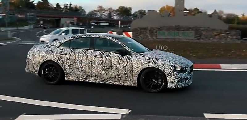 2020 Mercedes-AMG CLA 35 Spy Pictures And Video